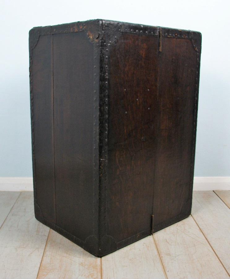 A 19TH Century Campaign Bookcase